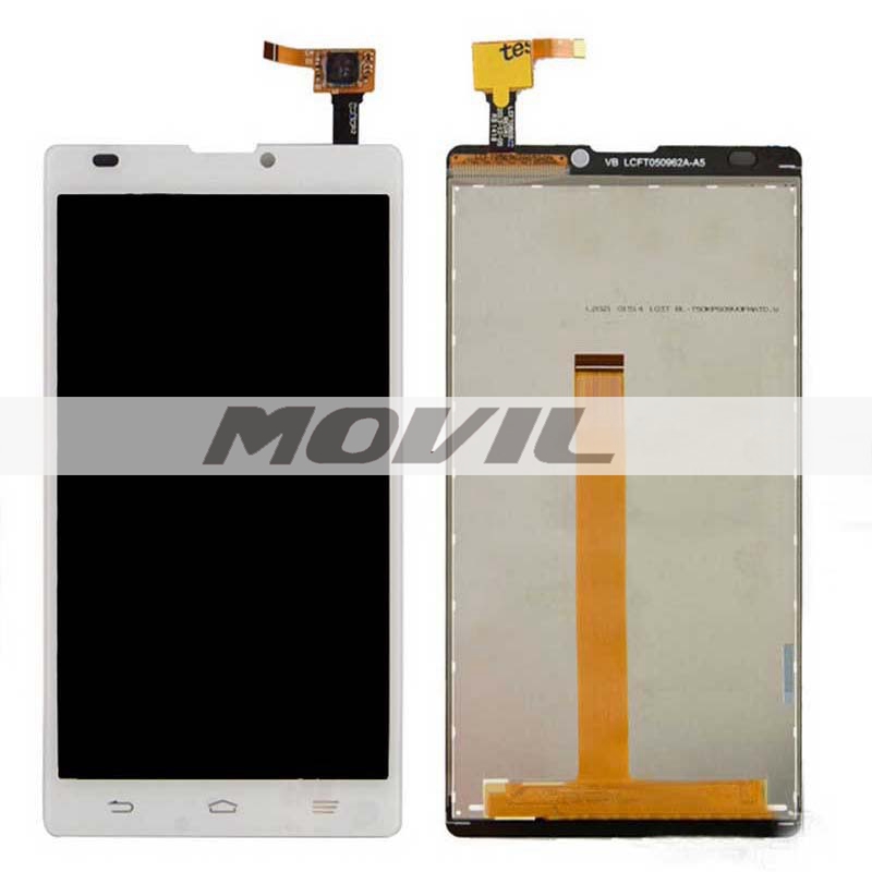 White LCD Display + Touch Screen Digitizer Assembly Replacements For ZTE Blade L2
